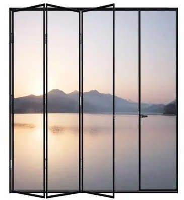 海北极窄折叠门